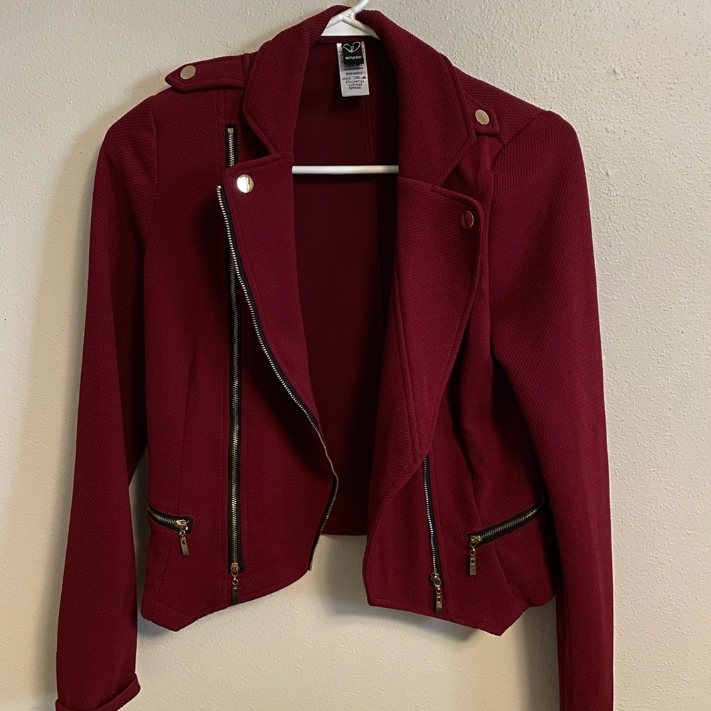 Cranberry / Maroon Jacket